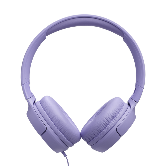 JBL Tune 520C USB-C - Purple - Hi-Res wired on-ear headphones - Left image number null